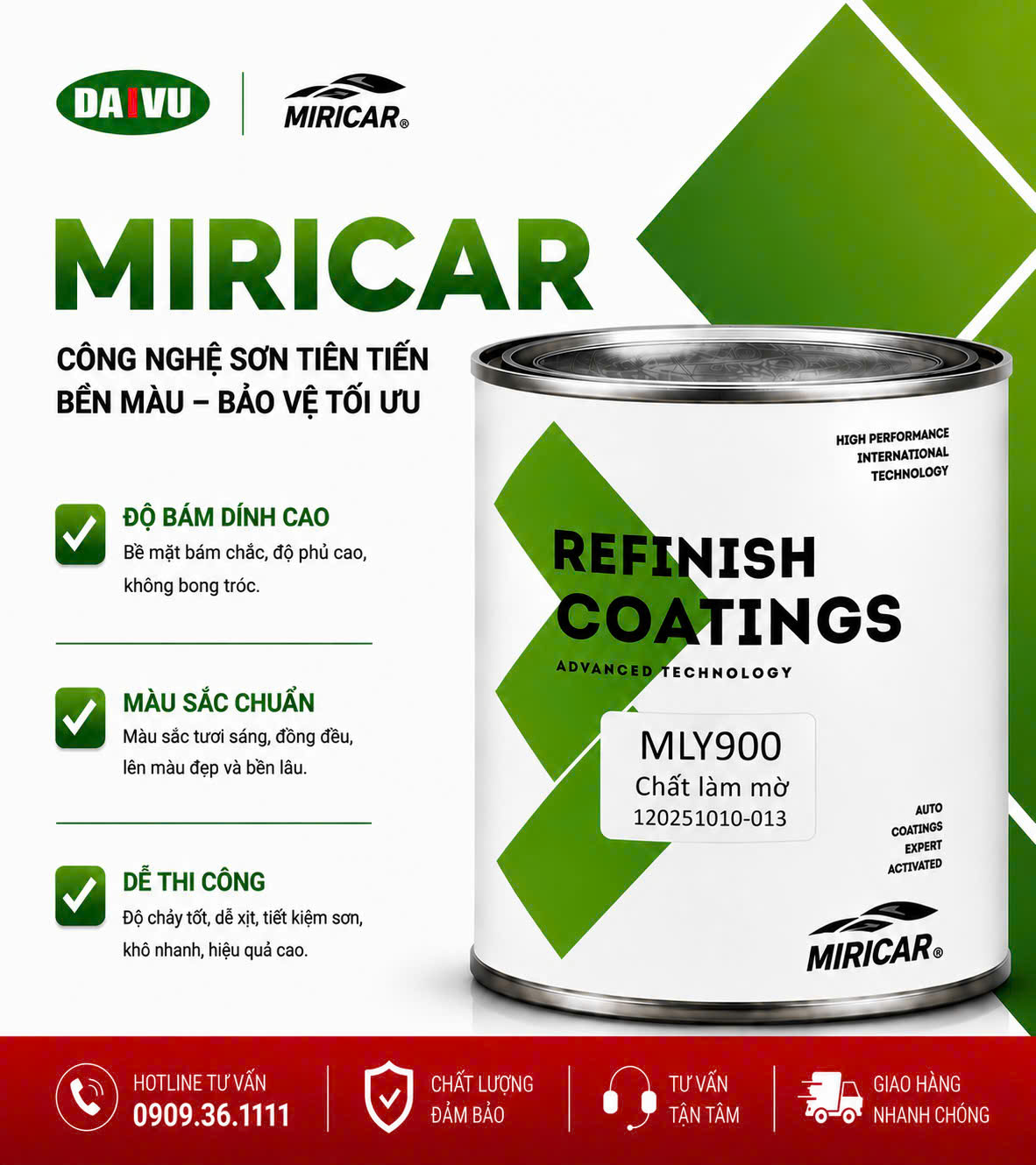 Chất làm mờ MIRICAR