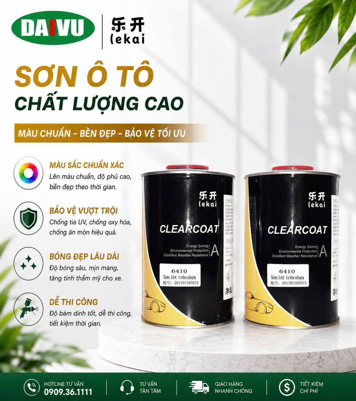 Sơn lót trên nhựa LEKAI