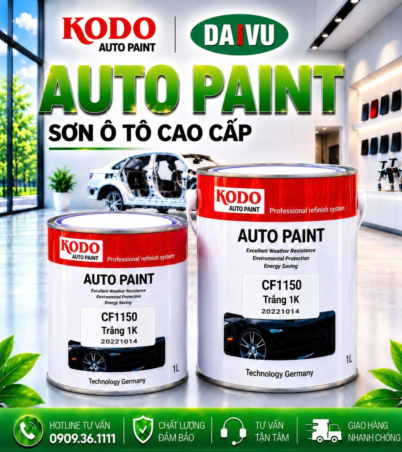 Sơn màu gốc 1K KODO