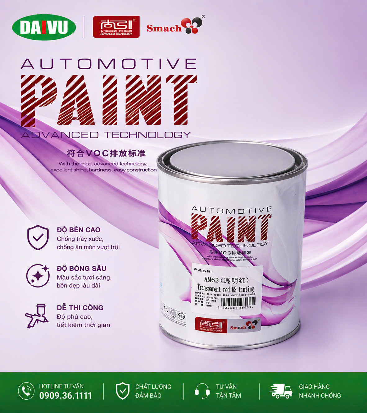 Sơn màu gốc SMACH