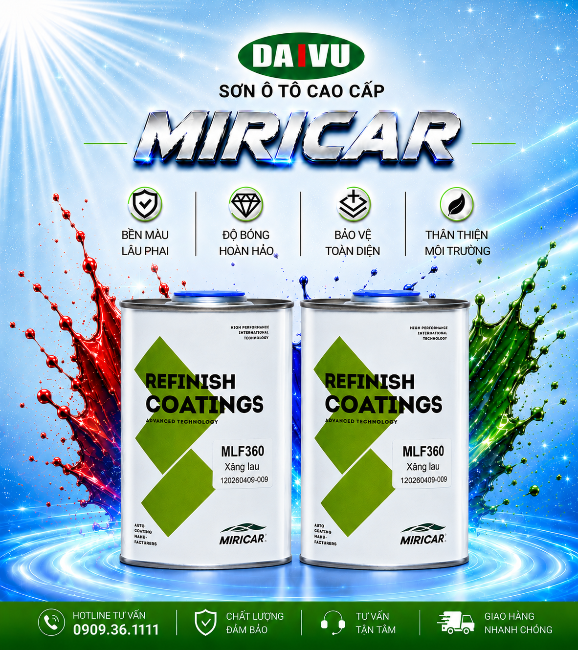 Xăng lau MIRICAR
