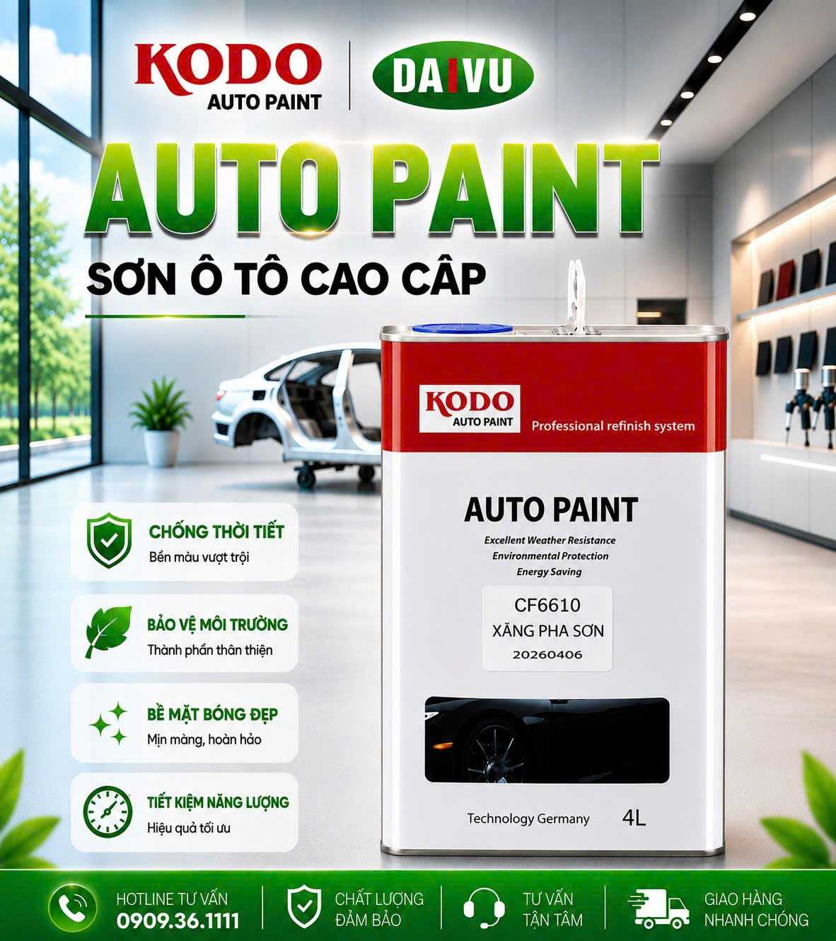 Xăng pha sơn KODO